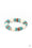 Rustic Rival Multi Paparazzi Bracelet Cashmere Pink Jewels