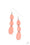 Rainbow Drops Orange Paparazzi Earring Cashmere Pink Jewels