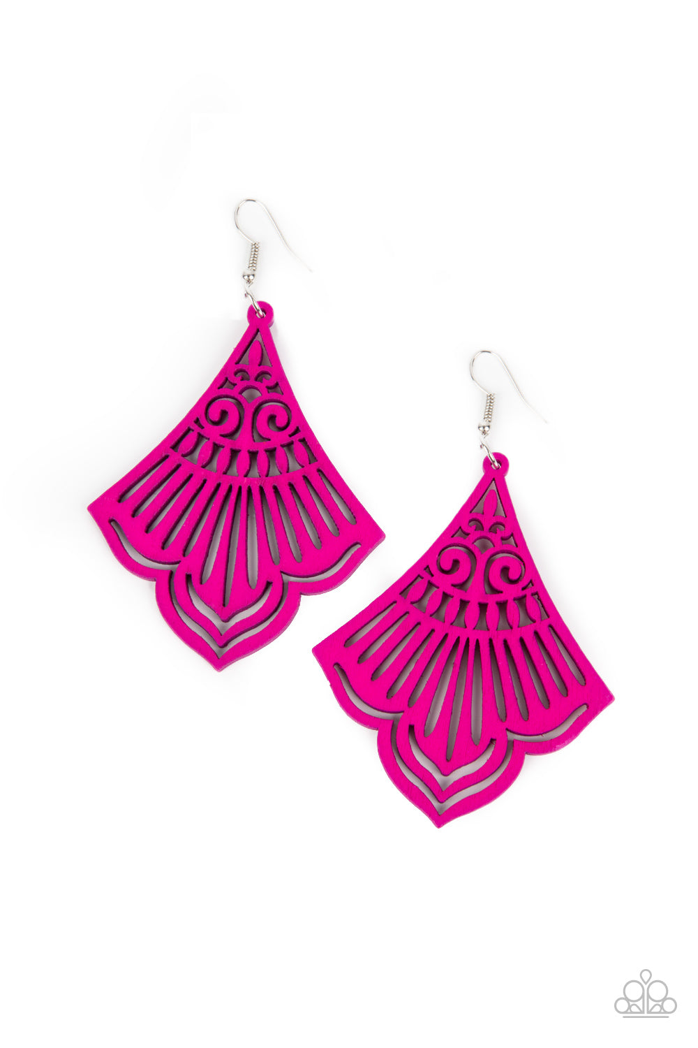 Eastern Escape Pink Paparazzi Earring Cashmere Pink Jewels