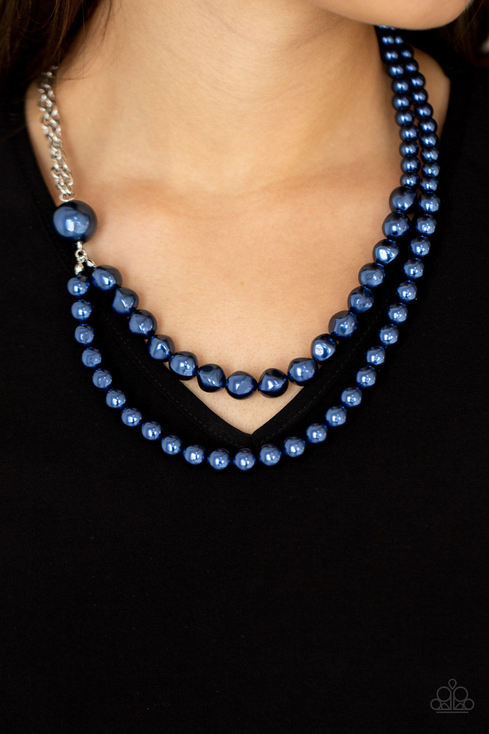 Remarkable Radiance Blue Paparazzi Necklaces Cashmere Pink Jewels