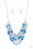 Fairytale Timelessness Blue Paparazzi Necklace Cashmere Pink Jewels