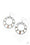 Fleek Fortress Multi Paparazzi Earring Cashmere Pink Jewels