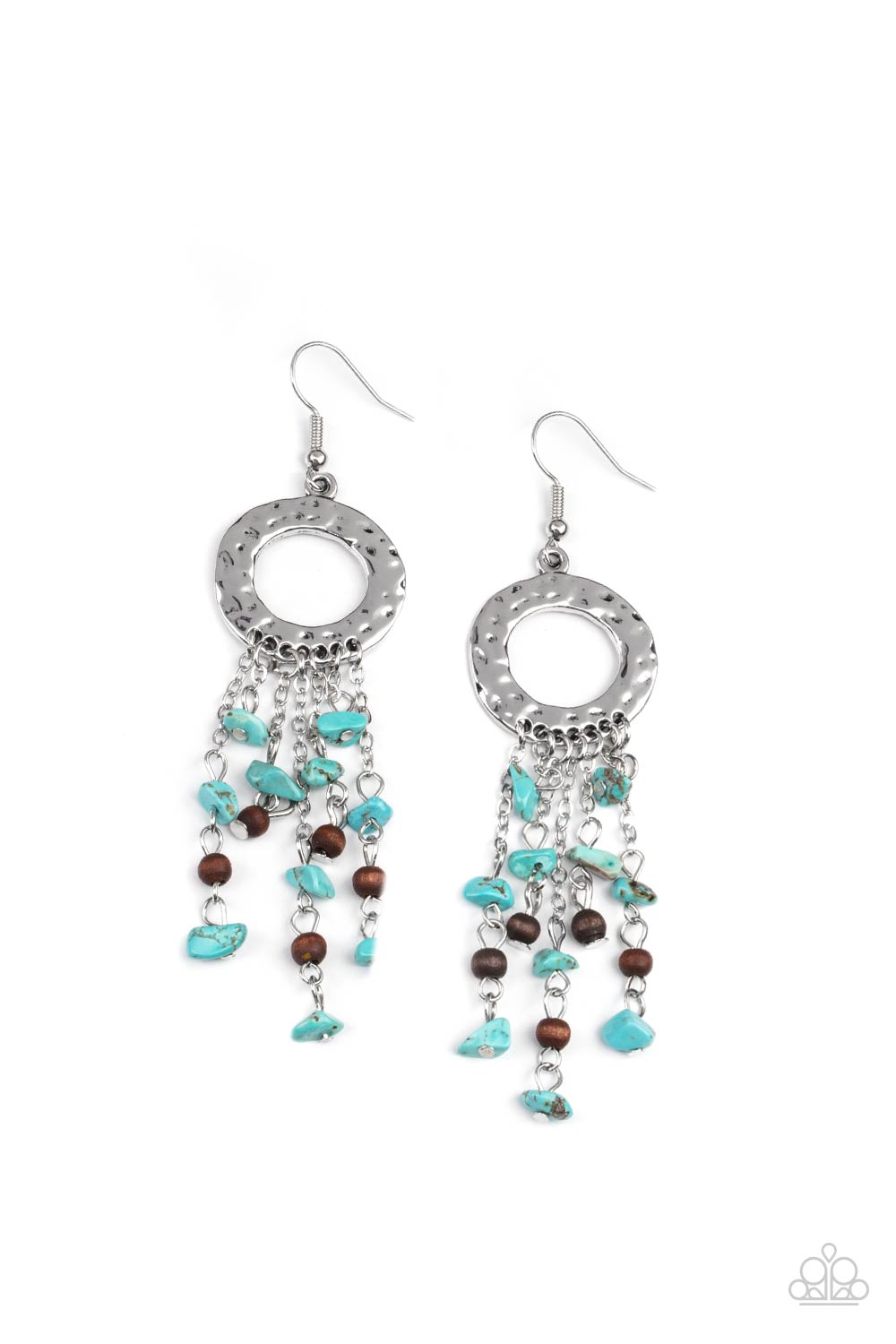 Primal Prestige Blue Paparazzi Earring 