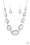 Elemental Eden White Paparazzi Necklace Cashmere Pink Jewels