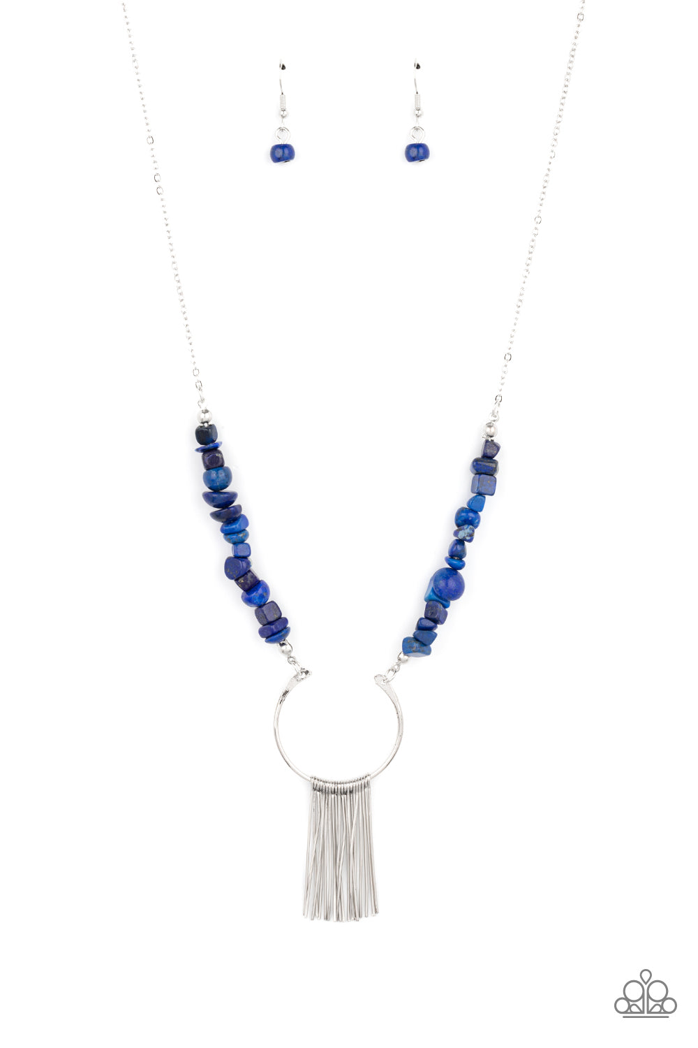 With Your ART and Soul Blue Paparazzi Necklaces Cashmere Pink Jewels