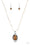 Desert Mystery Brown Paparazzi Necklaces Cashmere Pink Jewels