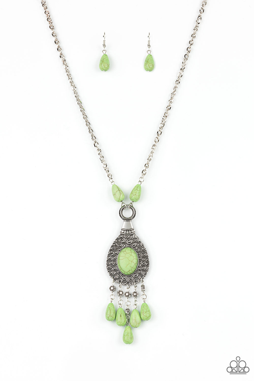 Cowgirl Couture Green Paparazzi Necklace