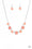 Trend Worthy Orange Paparazzi Necklace Cashmere Pink Jewels