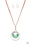 Hypnotic Happenings Green Paparazzi Necklace Cashmere Pink Jewels