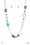 Prairie Reserve Blue Paparazzi Necklace Cashmere Pink Jewels