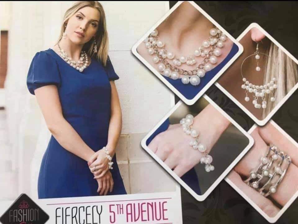 Fiercely 5th Avenue Paparazzi May 2019 Fashion Fix Cashmere Pink Jewels - Cashmere Pink Jewels & Accessories, Cashmere Pink Jewels & Accessories - Paparazzi