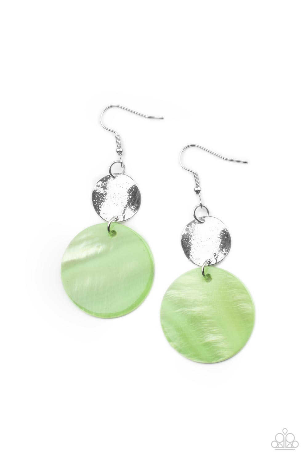 Opulently Oasis Green  Paparazzi Earring Cashmere Pink Jewels