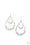 Museum Muse Silver Paparazzi Earring Cashmere Pink Jewels