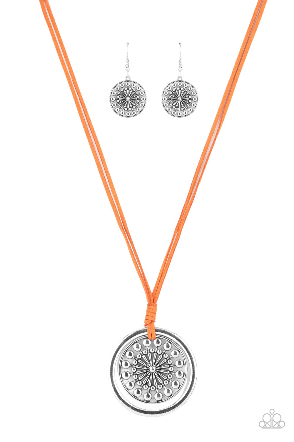 One MANDALA Show Orange Paparazzi Necklaces Cashmere Pink Jewels