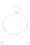 Little Miss Americana Silver Paparazzi Choker Necklaces Cashmere Pink Jewels