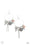 TWEET Dreams White Paparazzi Earring Cashmere Pink Jewels