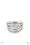 LINK Out Loud White Paparazzi Ring Cashmere Pink Jewels