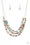 Placid Pebbles Multi Paparazzi Necklaces Cashmere Pink Jewels