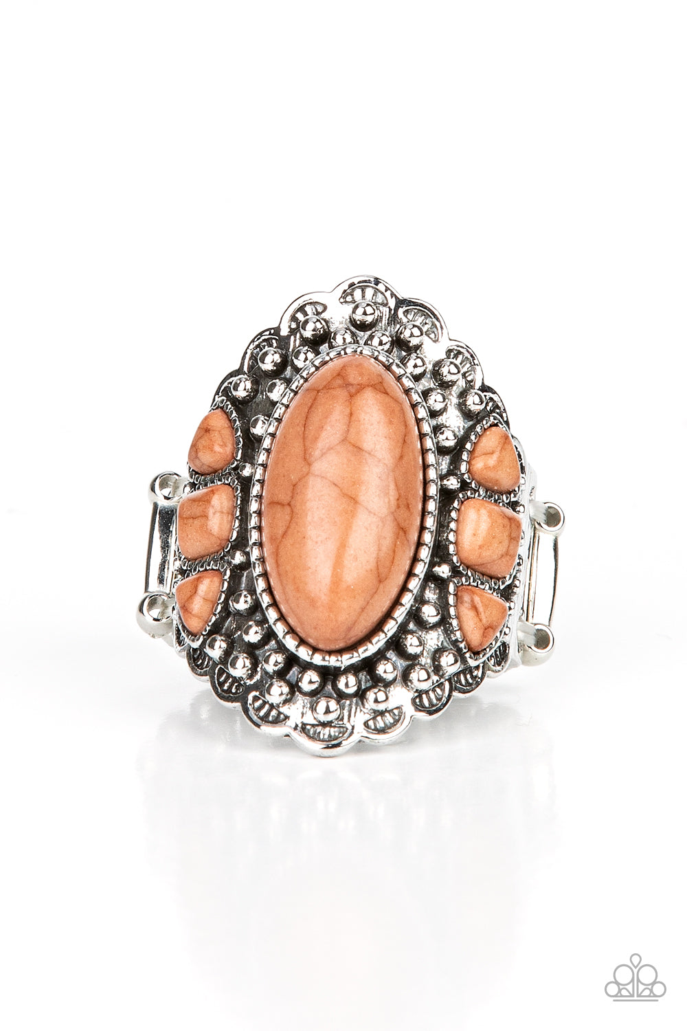 Rustler Road Brown Paparazzi Rings Cashmere Pink Jewels