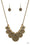 Indigenously Urban Brass Paparazzi Necklaces Cashmere Pink Jewels