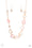 Nautical Nirvana Rose Gold Paparazzi Necklaces Cashmere Pink Jewels