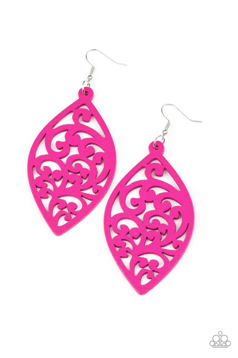 Coral Garden Pink Paparazzi Earrings Cashmere Pink Jewels