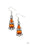 Push Your LUXE Orange Paparazzi Earrings Cashmere Pink Jewels