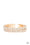 Megawatt Majesty Gold Paparazzi Bracelets Cashmere Pink Jewels