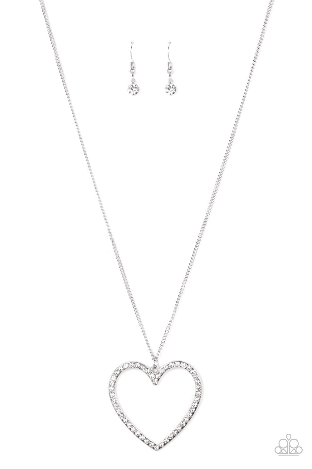 Va-Va-VALENTINE White Paparazzi Necklaces Cashmere Pink Jewels