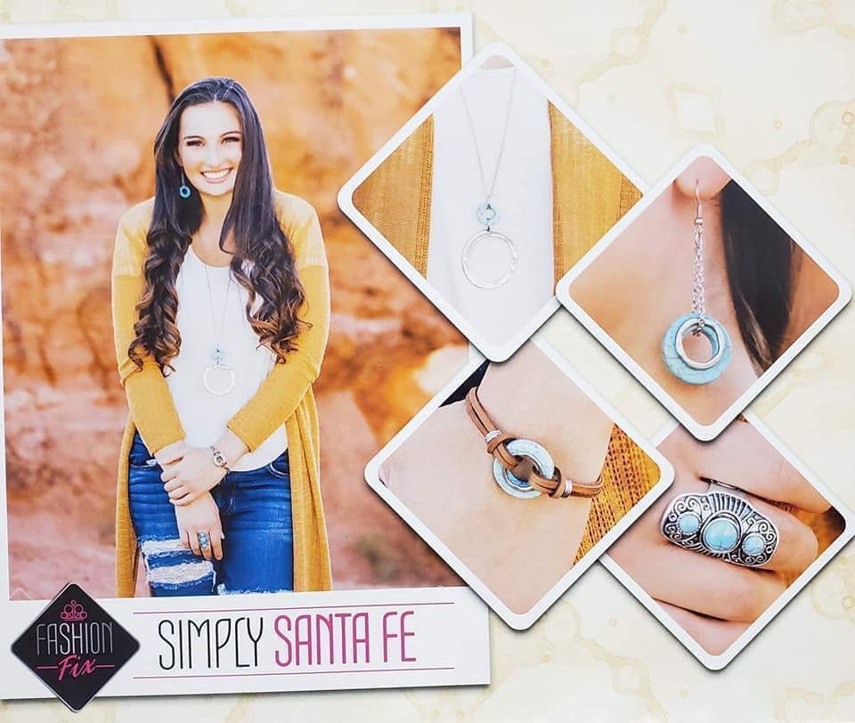 Simply Santa Fe Paparazzi Nov 2019 Fashion Fix Cashmere Pink Jewels - Cashmere Pink Jewels & Accessories, Cashmere Pink Jewels & Accessories - Paparazzi