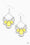 Caribbean Royalty Yellow Paparazzi Earrings Cashmere Pink Jewels