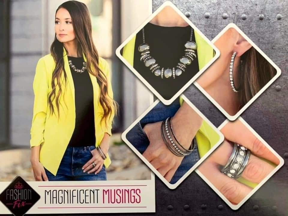Magnificent Musings Paparazzi May 2020 Fashion Fix Cashmere Pink Jewels - Cashmere Pink Jewels & Accessories, Cashmere Pink Jewels & Accessories - Paparazzi