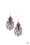 Glowing Tranquility Brown Paparazzi Earring Cashmere Pink Jewels