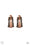 Bells Ringing Copper Paparazzi Clip On Earrings Cashmere Pink Jewels