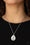 So Obvious White Paparazzi Necklace Cashmere Pink Jewels Nov 2019 - LOP