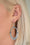 Radiantly Rural White Paparazzi Earring Cashmere Pink Jewels